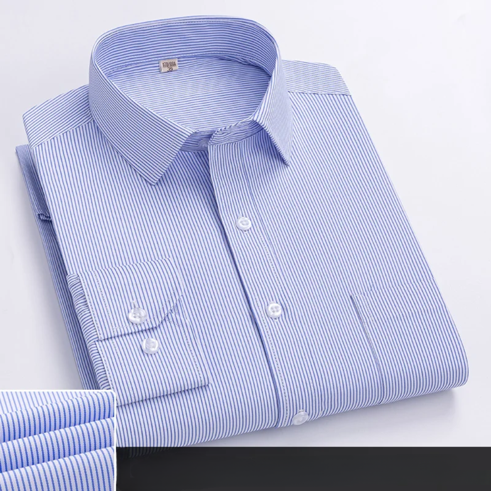 Benedict | Light Blue Elegant Office Shirt