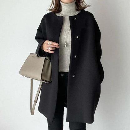 Aurelia | Beige Relaxed Fit Coat