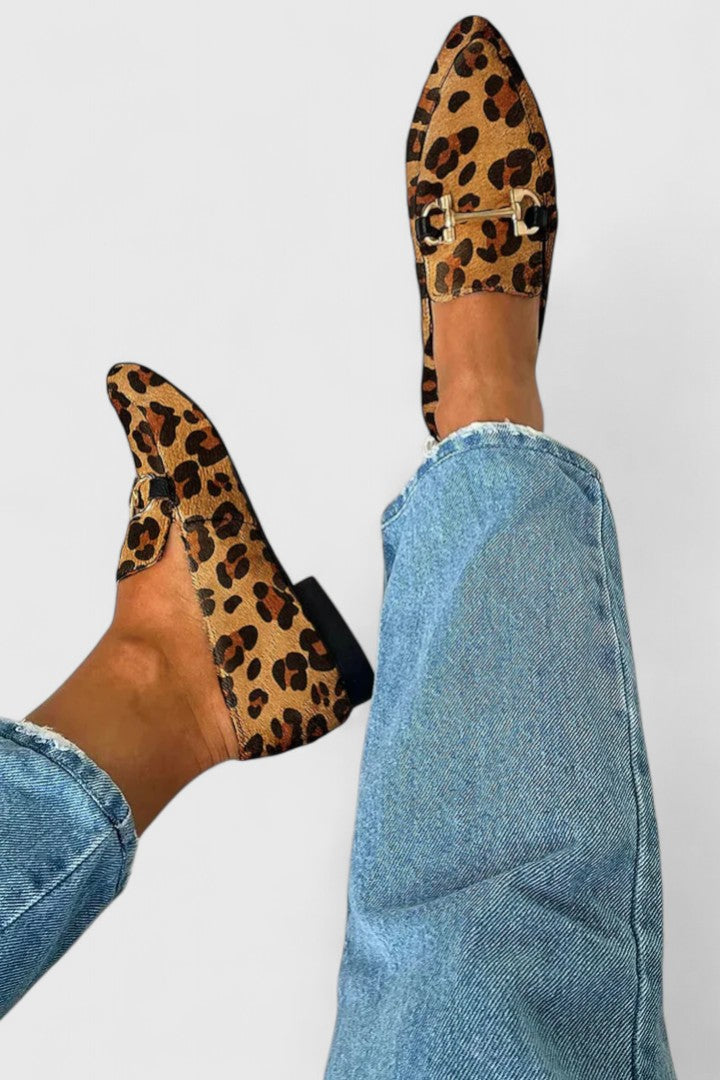 Calantha | Leopard Orthopedic Loafers