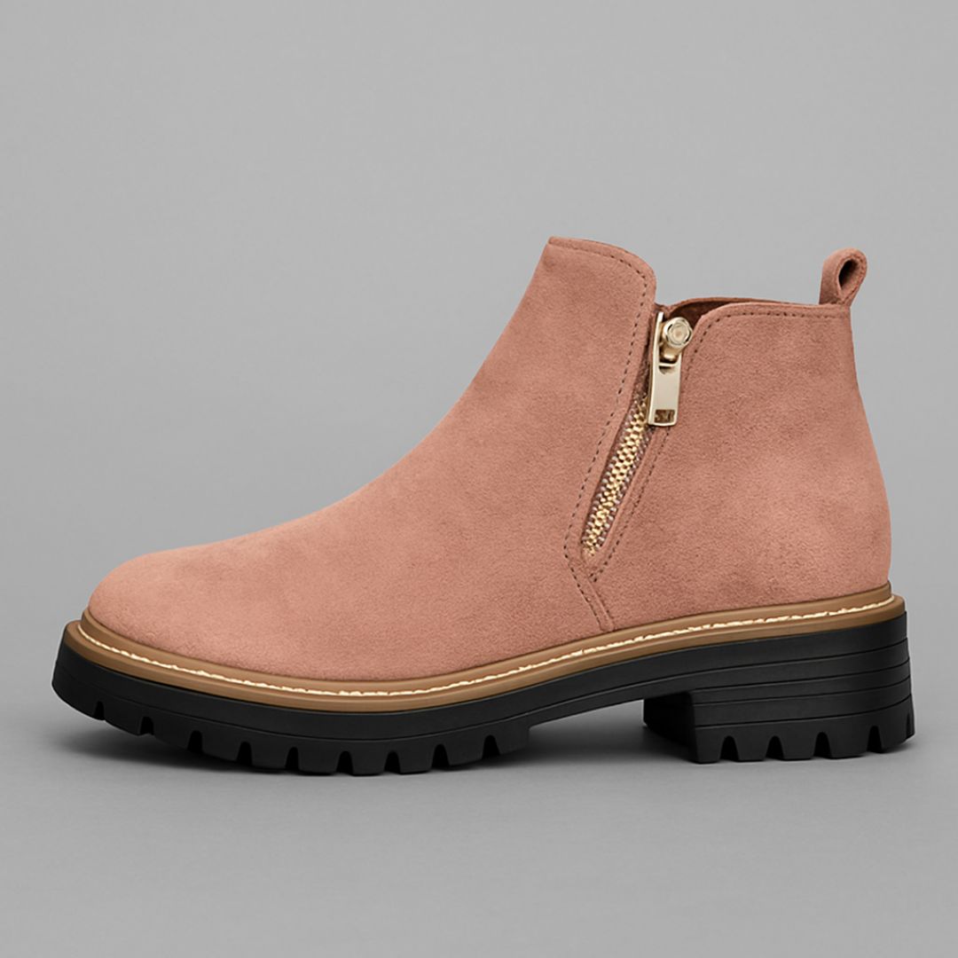 Calantha | Grey Suede Orthopedic Boots