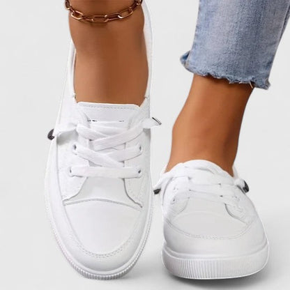 Calanthe | White Orthopedic Shoes