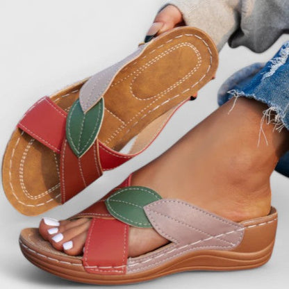 Multicolor Strap Orthopedic Sandals