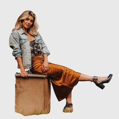 Astrid | Elegant And Comfortable Tan Leather Ankle Sandals