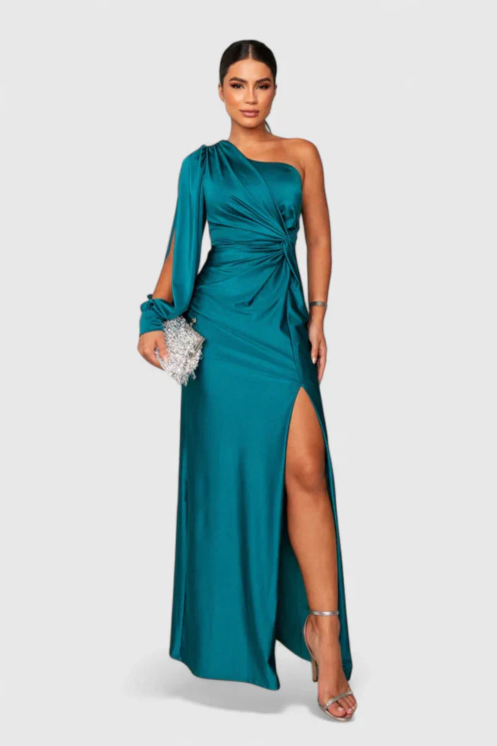 Kalindi | Olive Elegant Maxi Dress