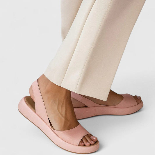 Alethea | Blush Pink Orthopedic Sandals