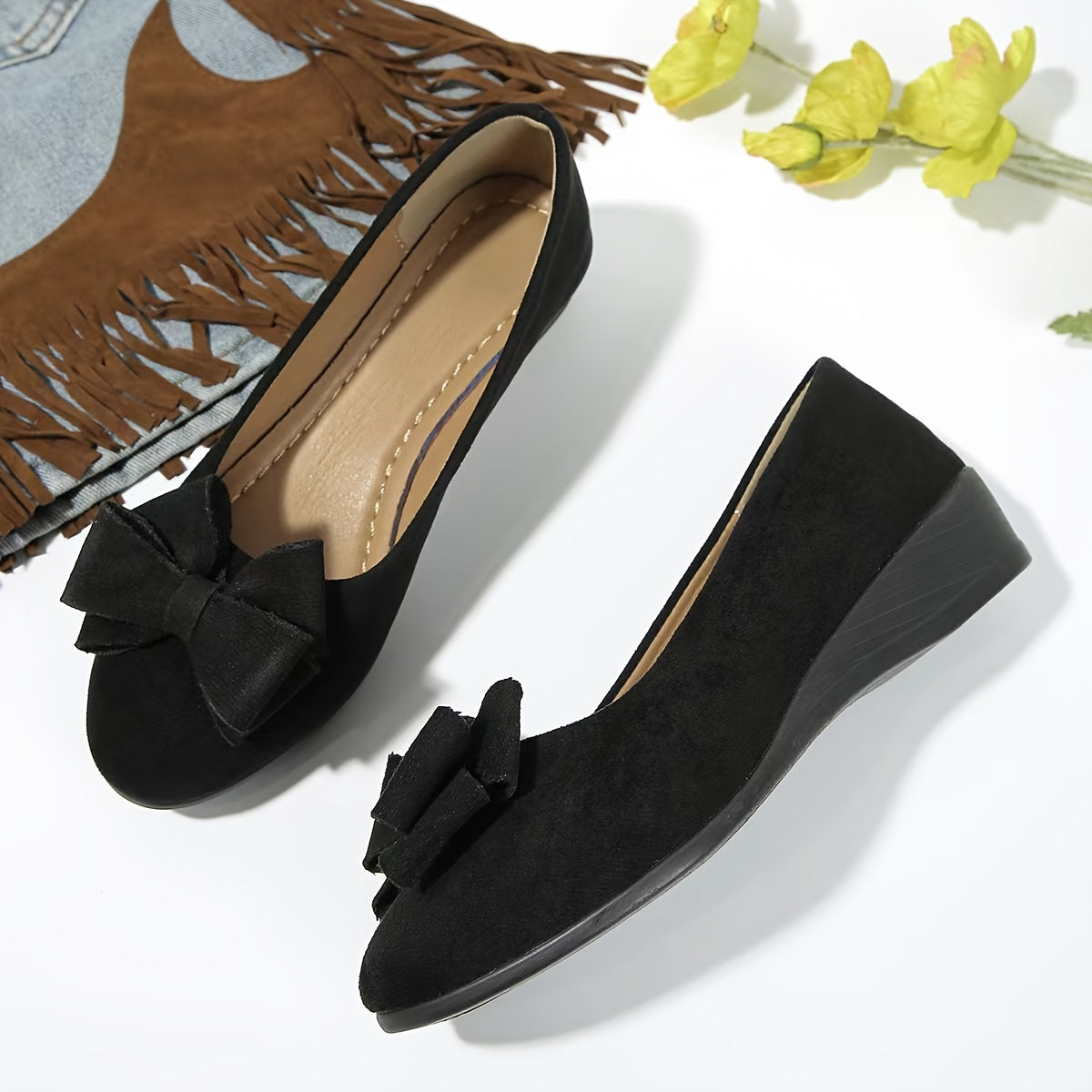 Calantha | Elegant Grey Suede Sophisticated Shoes