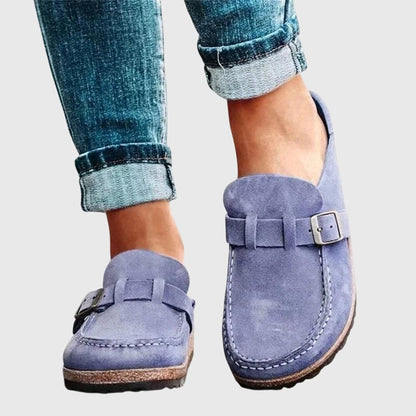 Alethea | Suede Elegant Orthopedic Clogs