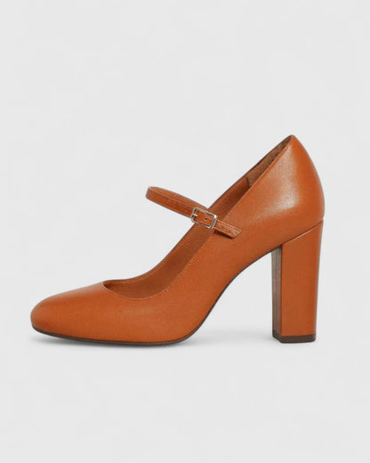 Calantha | Elegant Tan Sophisticated Heels