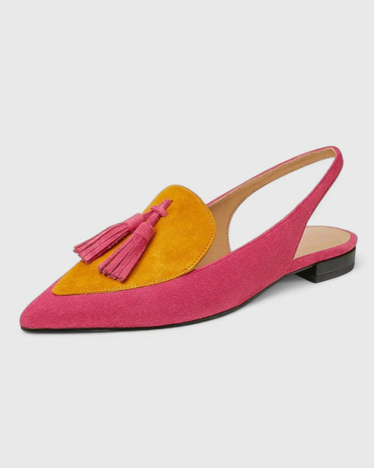 Calanta | Vibrant Suede Elegant Heels