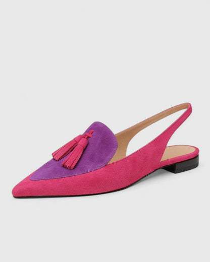 Calanta | Vibrant Suede Elegant Heels