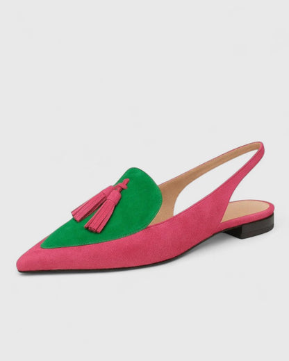 Calanta | Vibrant Suede Elegant Heels