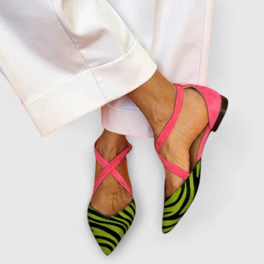 Calantha | Vibrant Elegant Ballerina With Straps