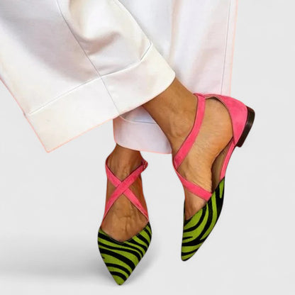 Calantha | Vibrant Green Elegant Sandals