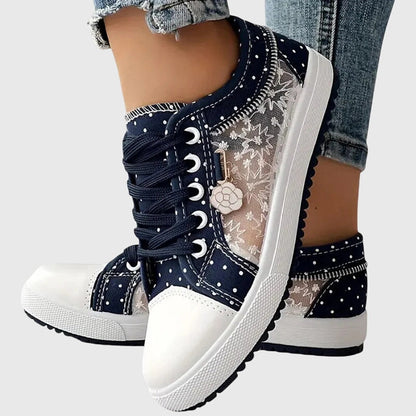 Calista | Blue Denim Orthopedic Sneakers