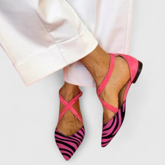 Calantha | Vibrant Elegant Ballerina With Straps