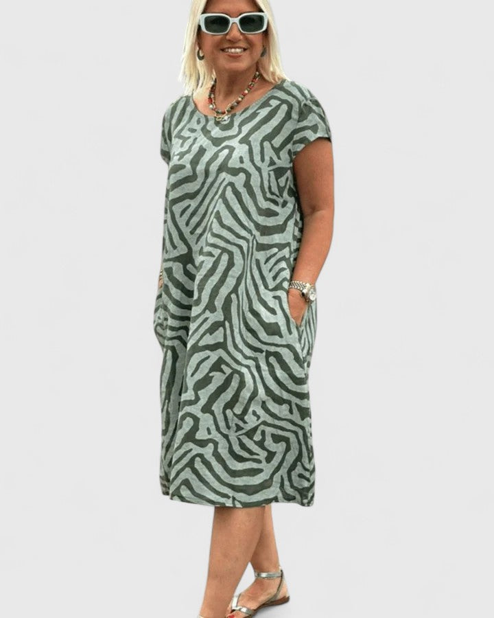 Astrid | Elegant Beige Comfortable Dress