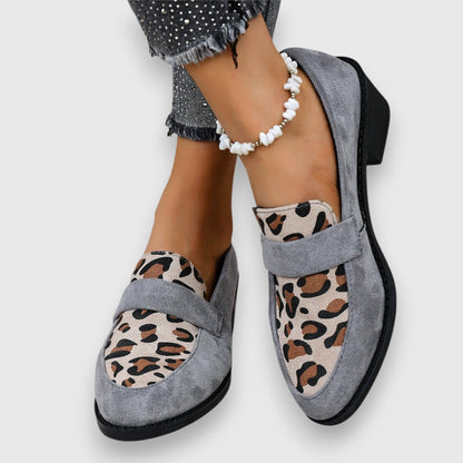Calantha | Tan Suede Loafers