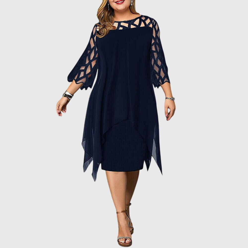 Calista | Rich Plum Chic Dress