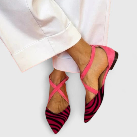 Calantha | Vibrant Elegant Ballerina With Straps
