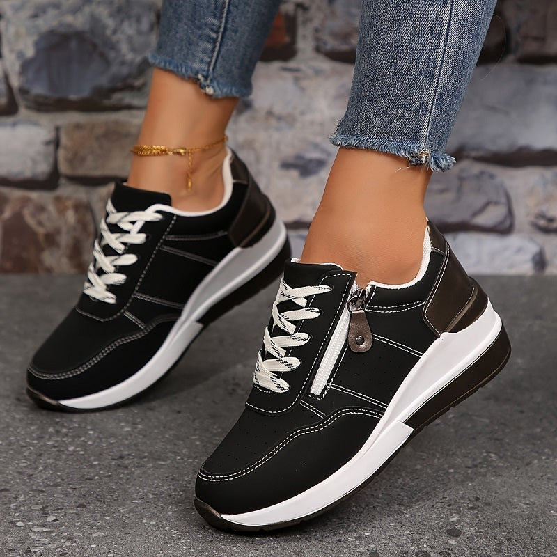 Kairos | Navy Blue Messa Orthopedic Sneakers