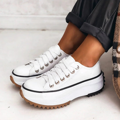 Willow | Beige Suede Casual Lace Up Platform Everyday Sneakers