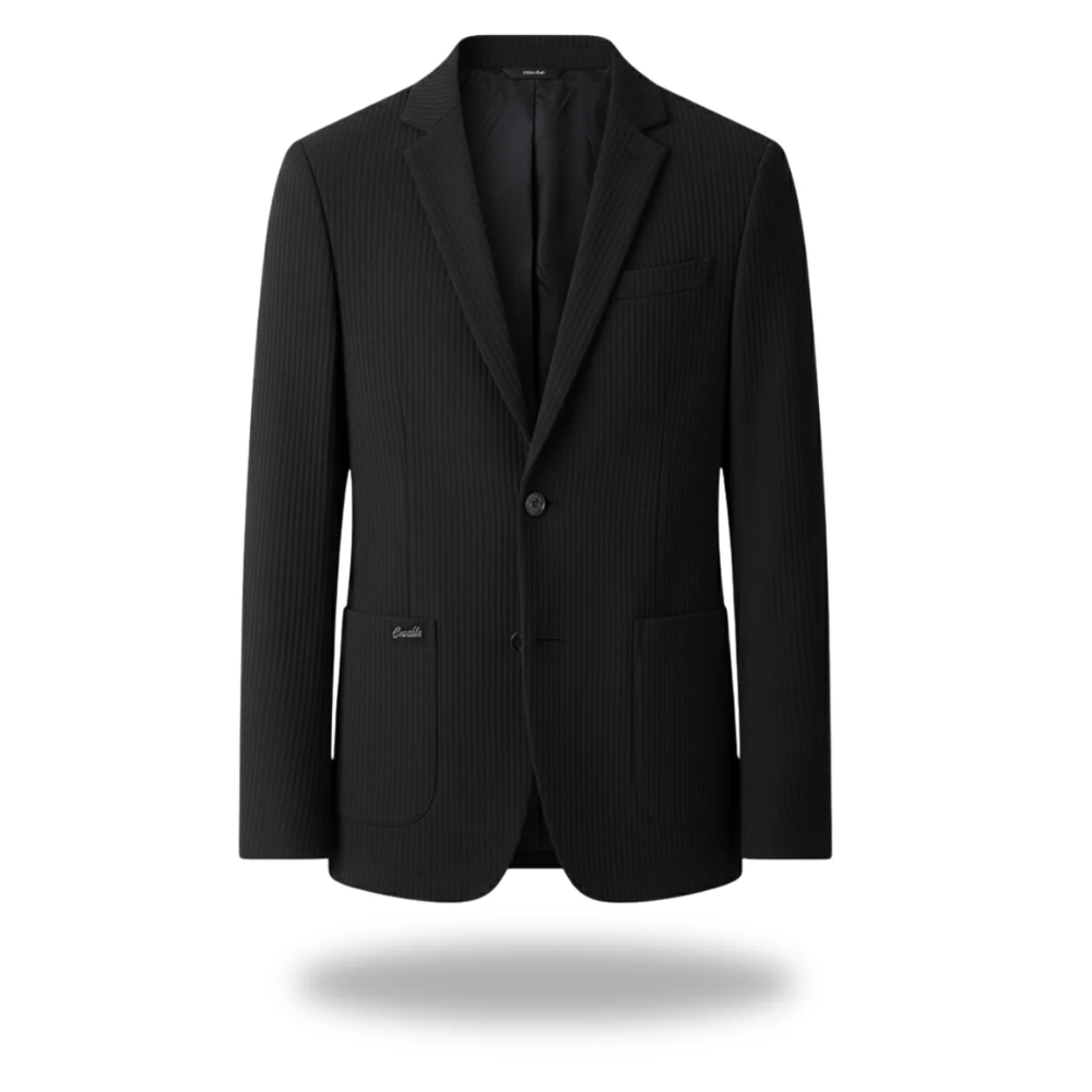 Asher | Light Grey Classic Tailored Blazer
