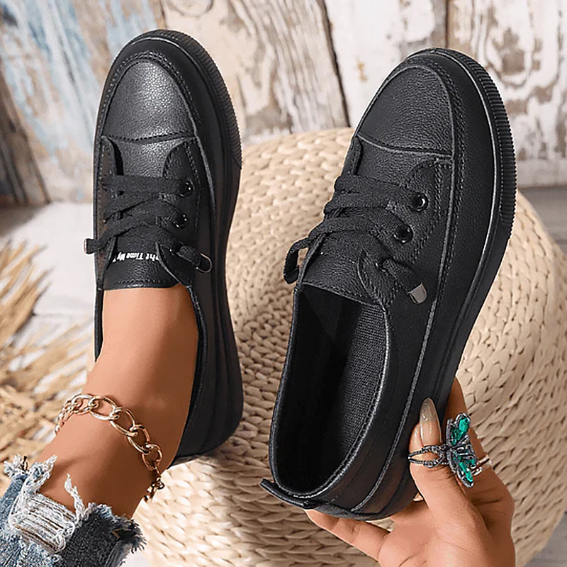 Lylah | Women Orthopedic White Sneakers