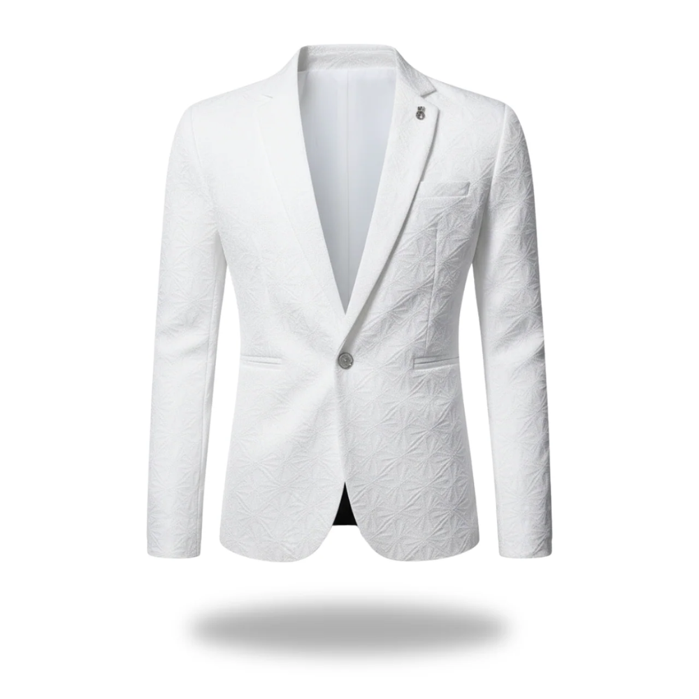 Benedict | Elegant Beige Timeless Structured Blazer