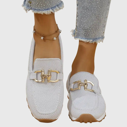 Calista | Blue Denim Orthopedic Loafers