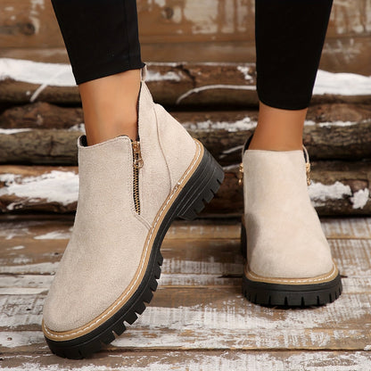 Calantha | Spotted Luxury Orthopedic Boots