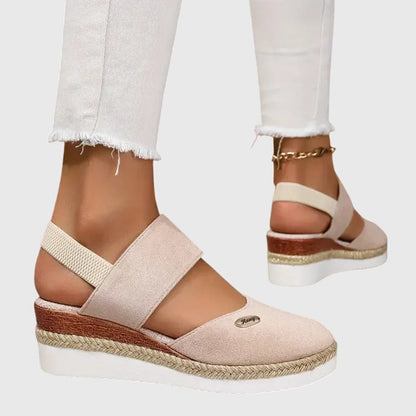 Beige Orthopedic Sandals