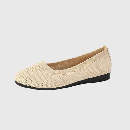 Aria | Black Anti-Slip Breathable Ballet Flats