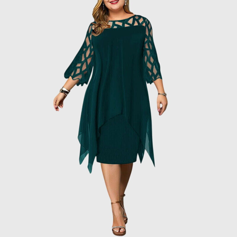 Calista | Rich Plum Chic Dress