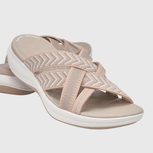 Astrid | Beige Orthopedic Sandals