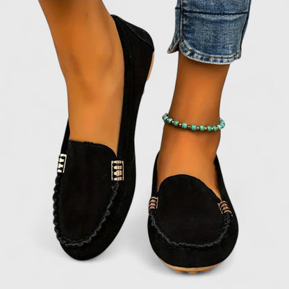 Calista | Turquoise Suede Orthopedic Loafer