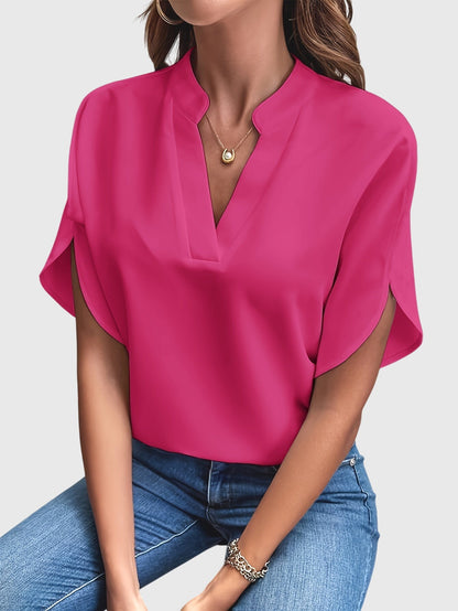 Alethea | Elegant White Blouse