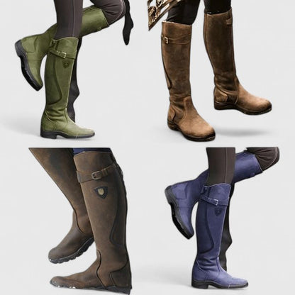 Alethea | Black Tall Orthopedic Boots