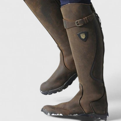 Alethea | Black Tall Orthopedic Boots