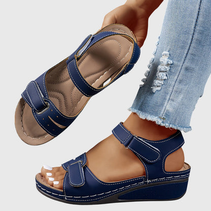 Aurora | Red Wedge Orthopedic Sandals
