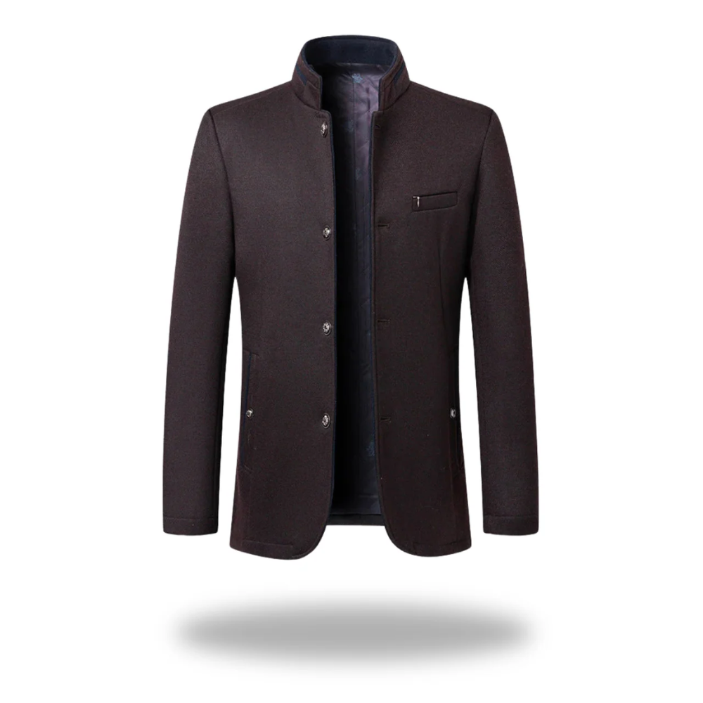 Kaid | Navy Elegant Tailored Blazer