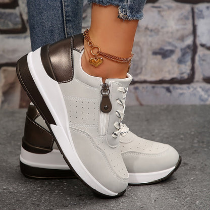 Kairos | Navy Blue Messa Orthopedic Sneakers