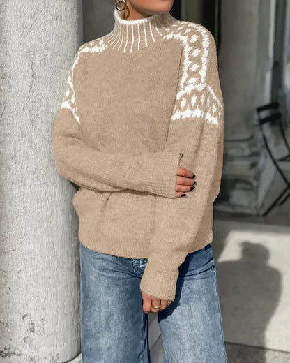 Astrid | Grey Elegant Knit Sweater
