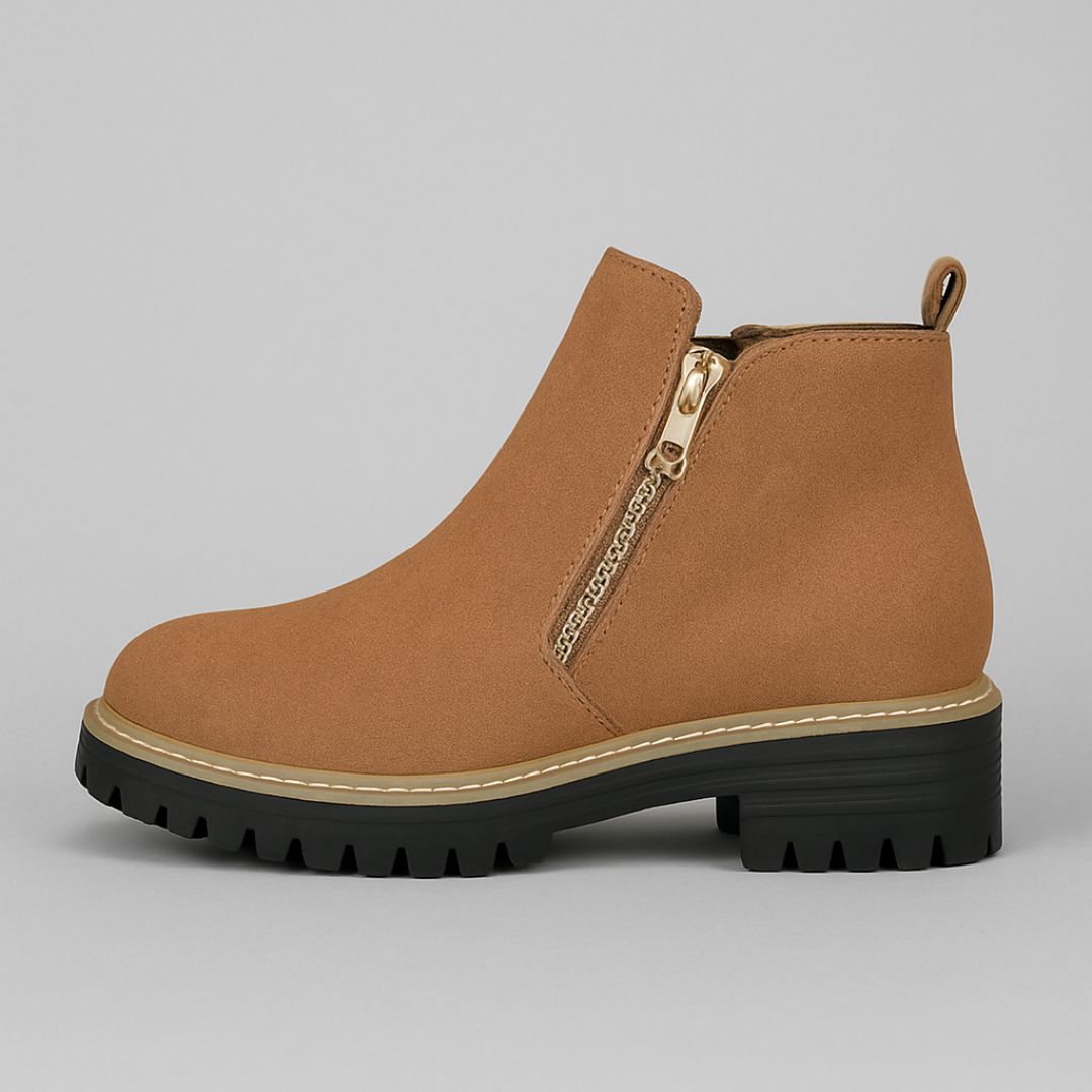 Calantha | Grey Suede Orthopedic Boots