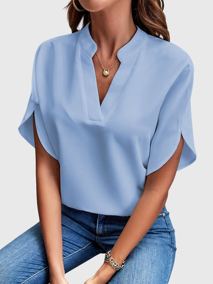 Alethea | Elegant White Blouse