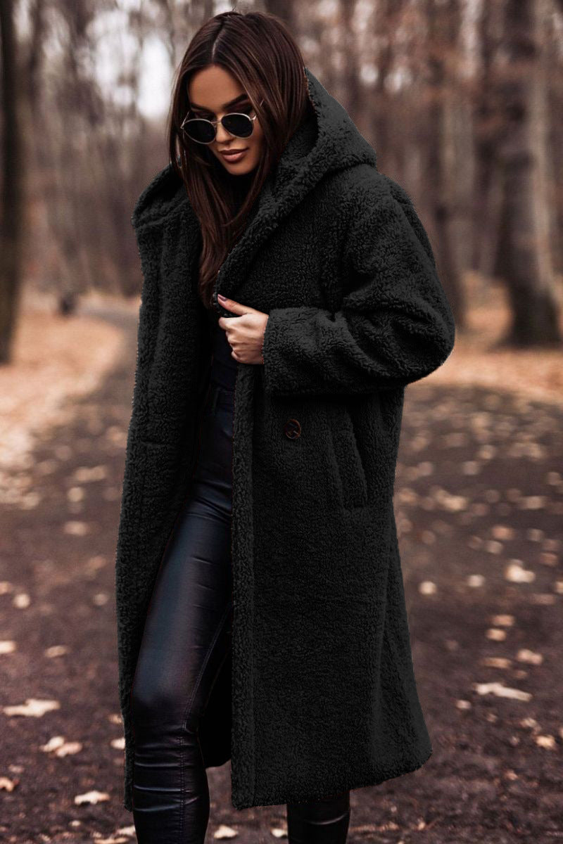 Alethea | Beige Faux Fur Classic Winter Coat