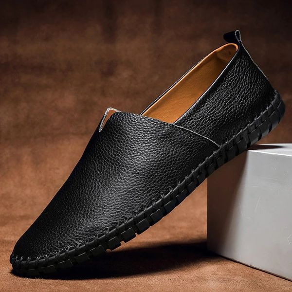 Calantha | Navy Blue Sophisticated Loafers