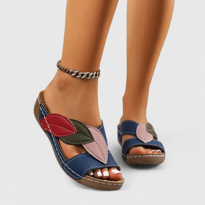 Multicolor Strap Orthopedic Sandals
