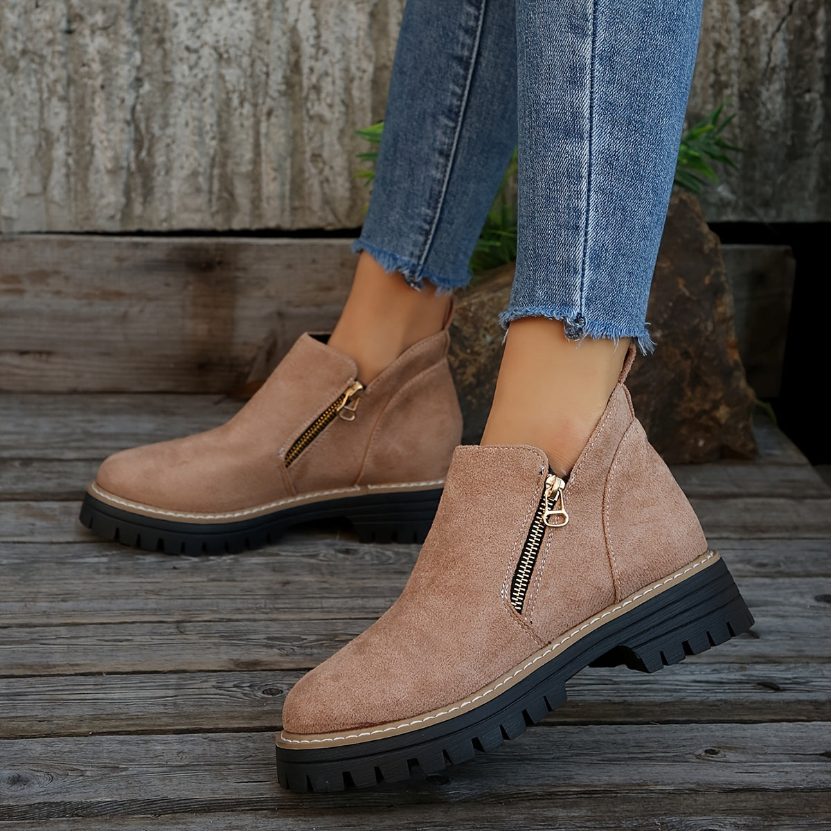 Calantha | Spotted Luxury Orthopedic Boots