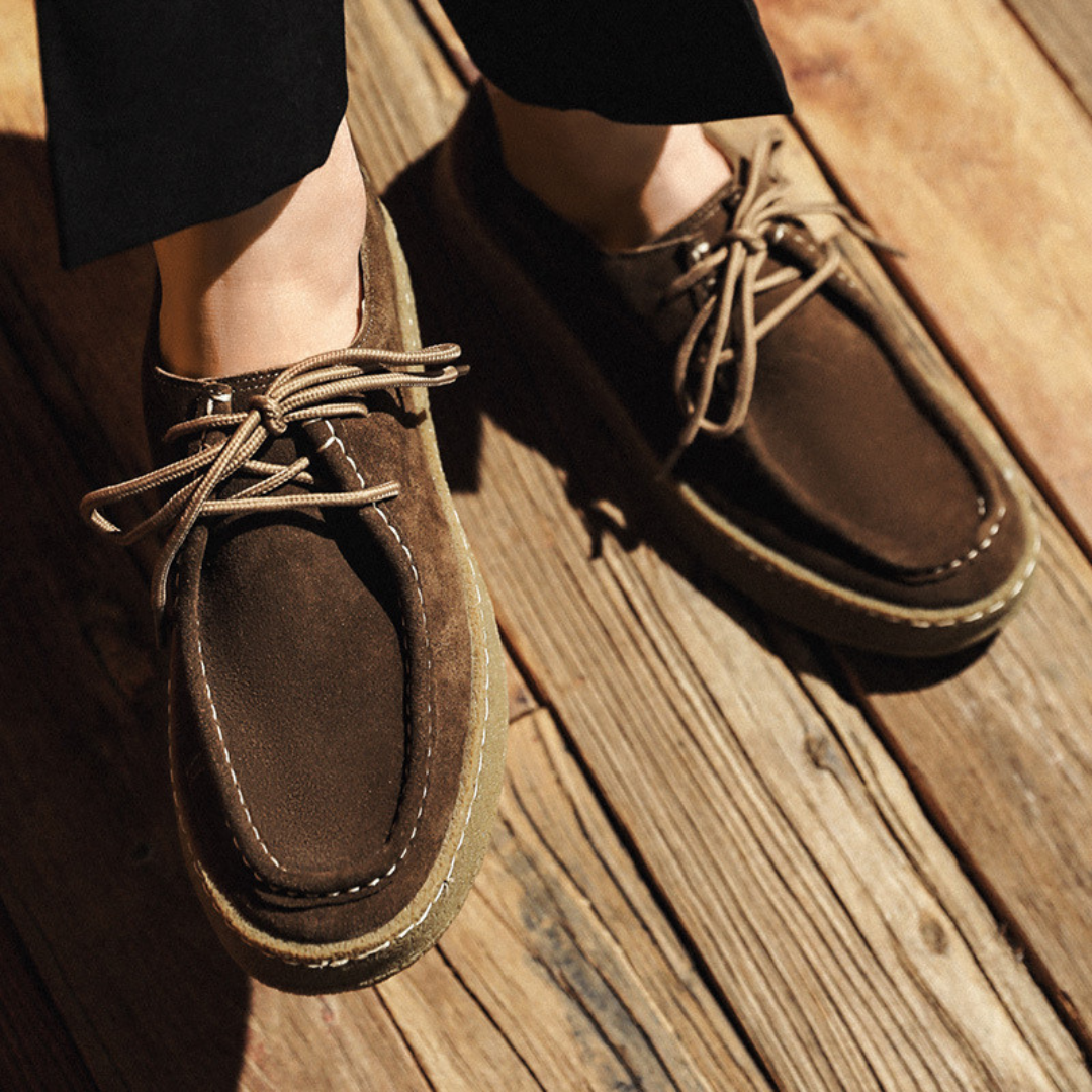 Beckett | Tan Suede Elegant Shoes