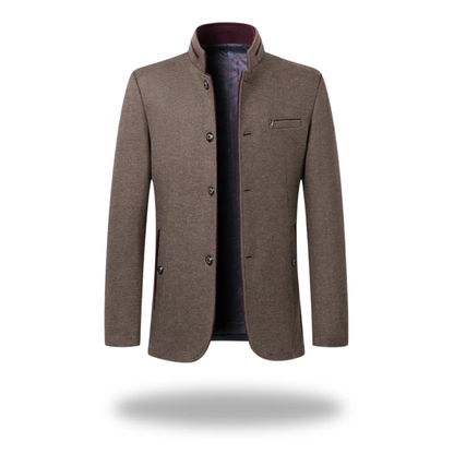 Kaid | Navy Elegant Tailored Blazer